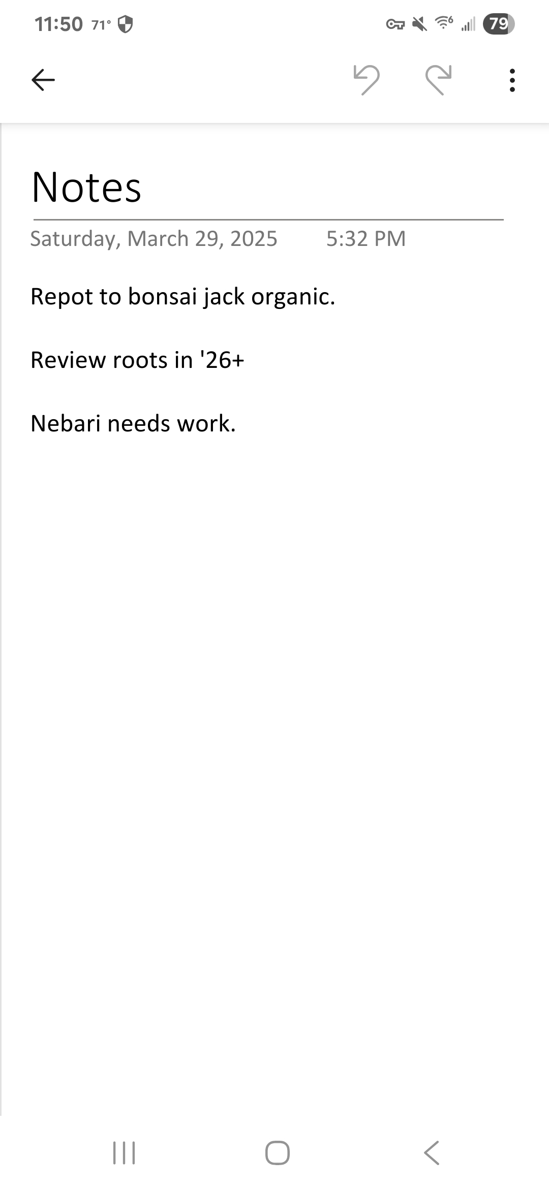 Notes