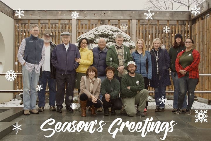 The staff and volunteers at the National Bonsai &